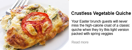 Crustless Vegetable Quiche