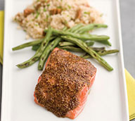 Smoky Maple-Mustard Salmon