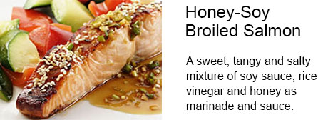 Honey-Soy Broiled Salmon