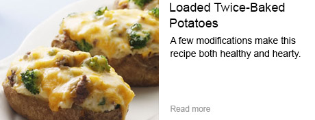 Loaded Twice-Baked Potatoes